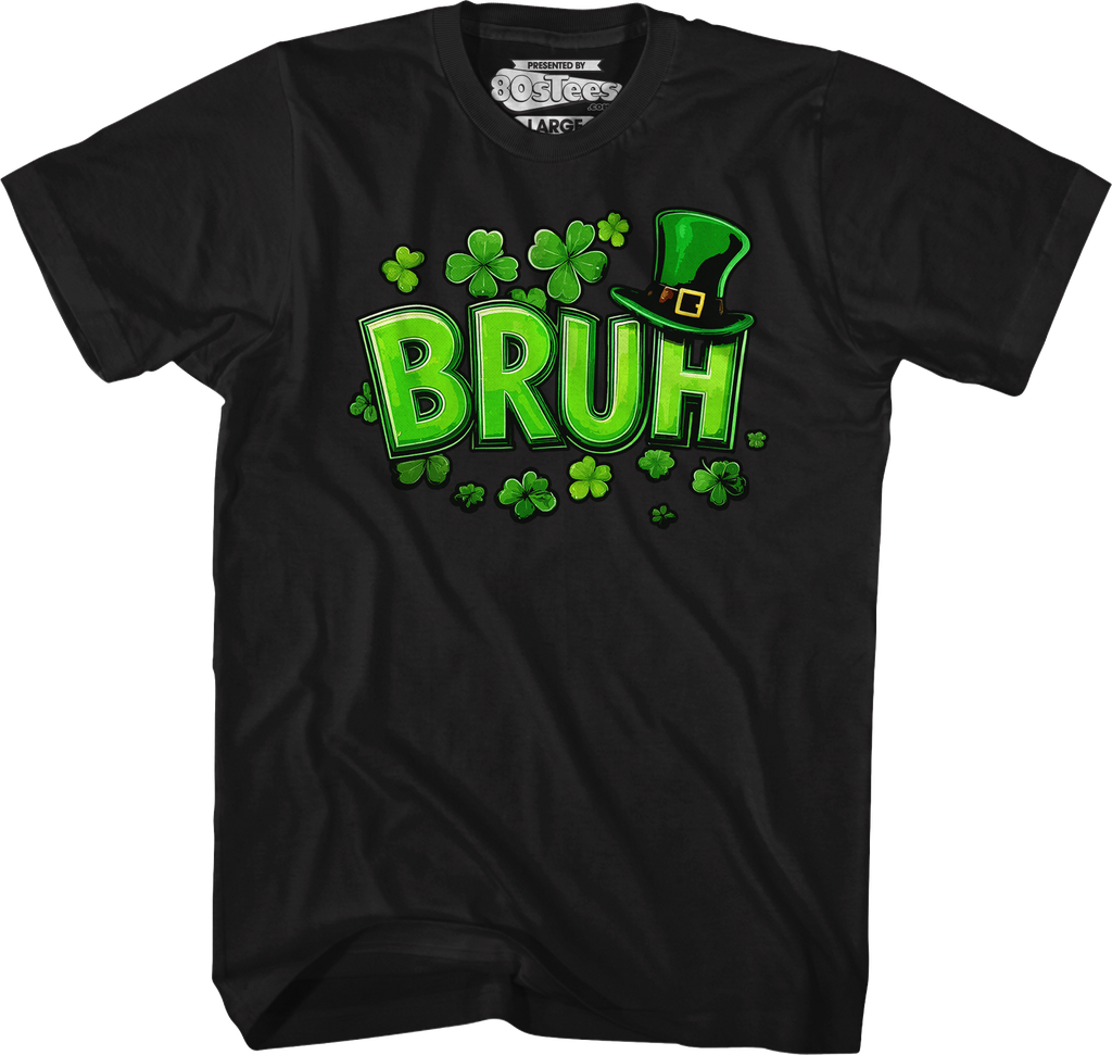 Irish Bruh St. Patrick's Day T-Shirt product image 8