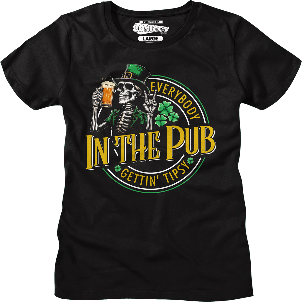 Everybody Gettin' Tipsy In The Pub St. Patrick's Day T-Shirt product image 8