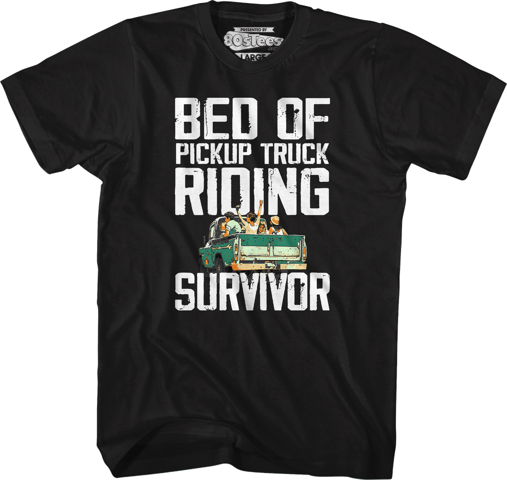 Bed Of Pickup Truck Riding Survivor T-Shirt product image 4