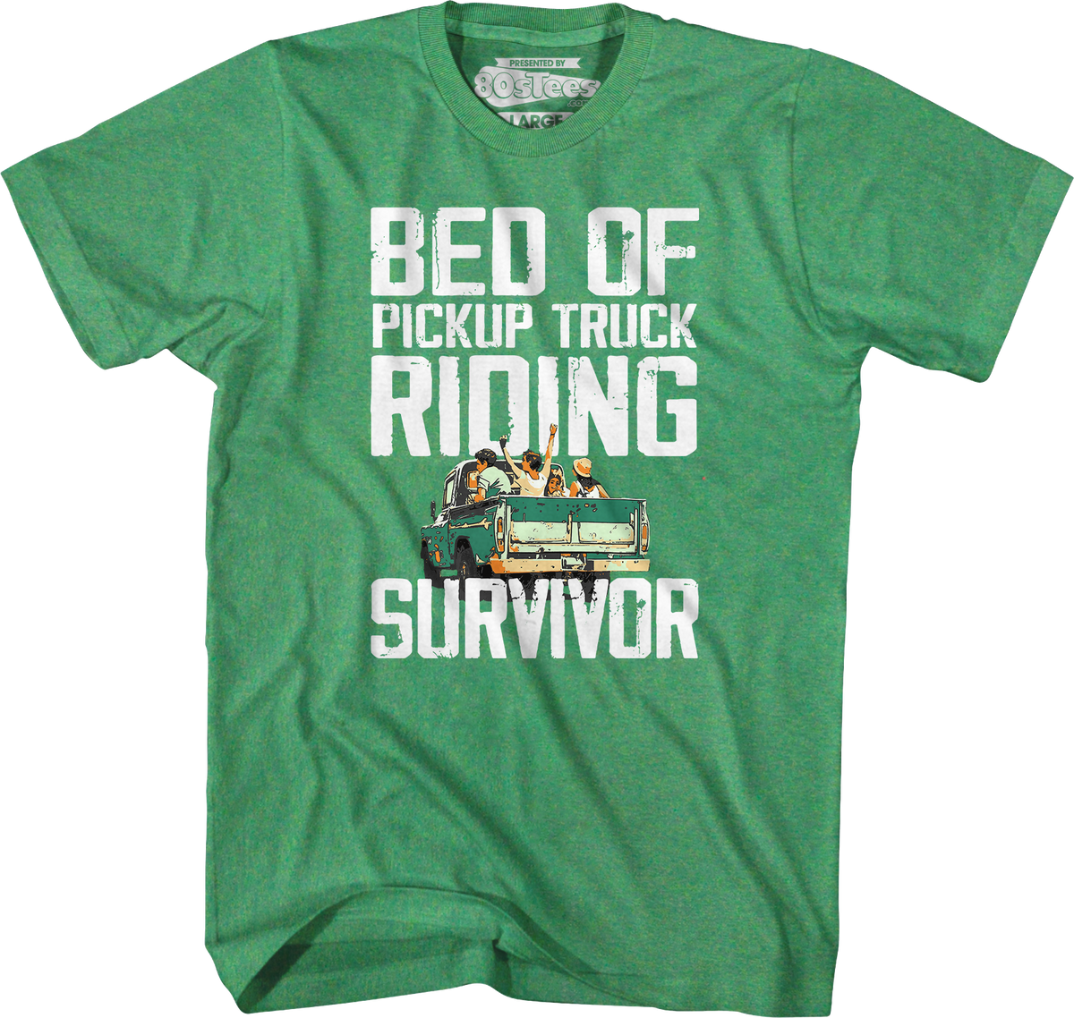 Bed Of Pickup Truck Riding Survivor T-Shirt product image 5