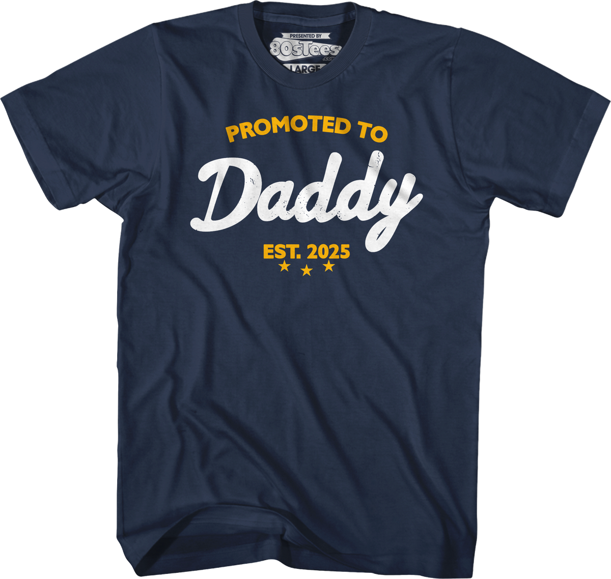 Promoted To Daddy 2025 T-Shirt product image 8