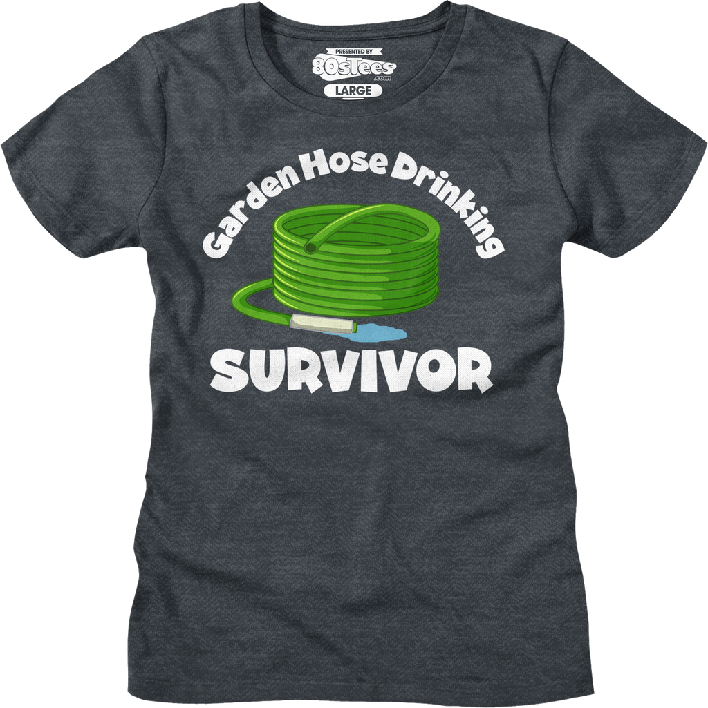 Womens Garden Hose Drinking Survivor Shirt product image 9