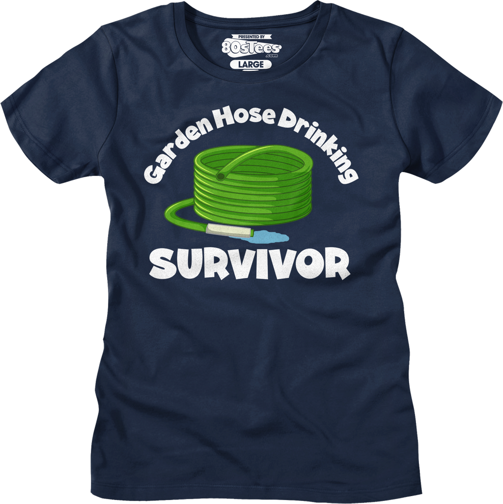 Womens Garden Hose Drinking Survivor Shirt product image 8