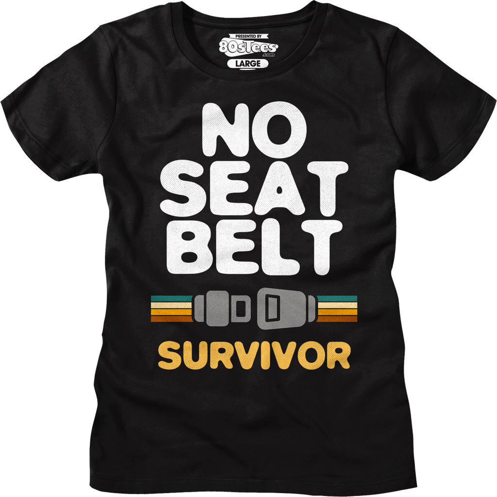 Womens No Seat Belt Survivor Shirt product image 6