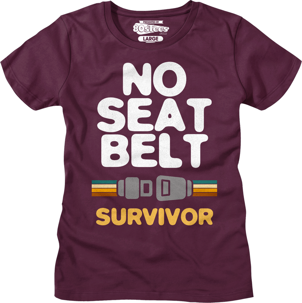 Womens No Seat Belt Survivor Shirt product image 7
