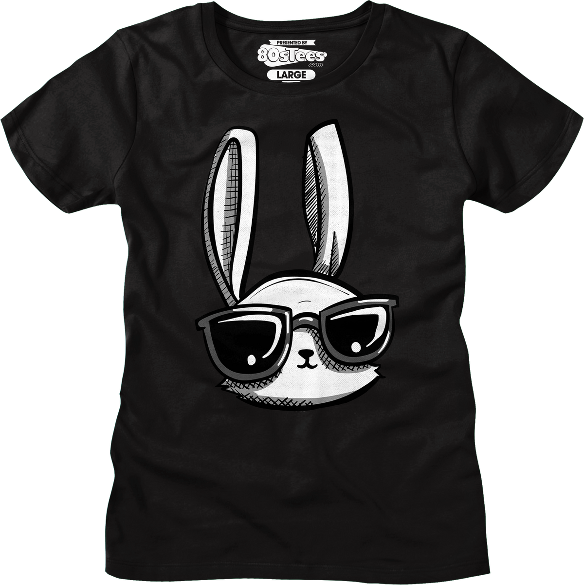 Womens Cool Easter Bunny Shirt product image 6