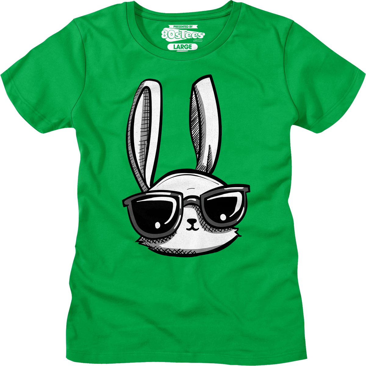 Womens Cool Easter Bunny Shirt product image 8