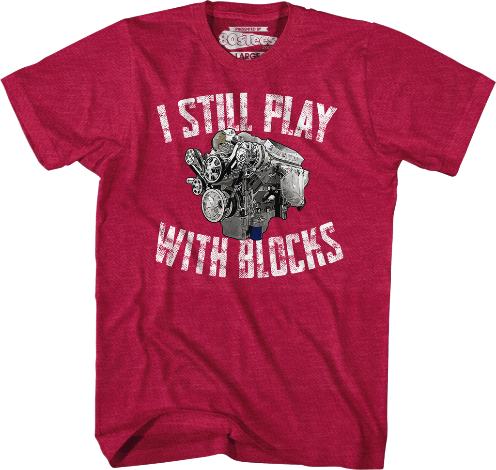 I Still Play With Blocks T-Shirt product image 7