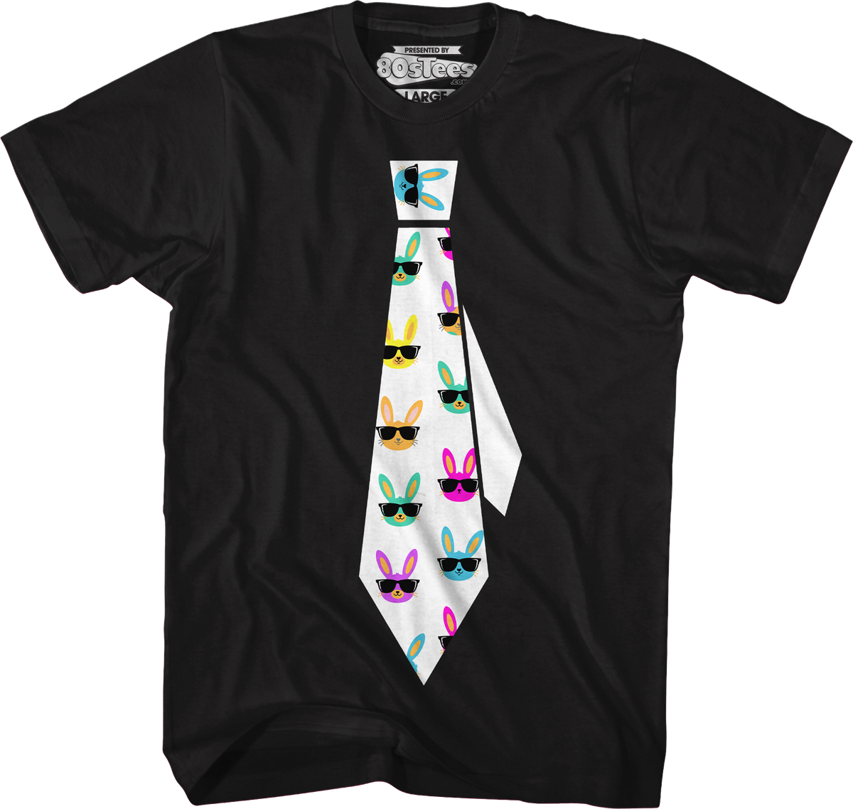 Easter Bunny Tie T-Shirt product image 6