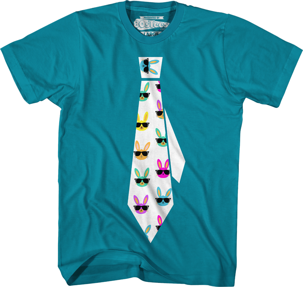 Easter Bunny Tie T-Shirt product image 7