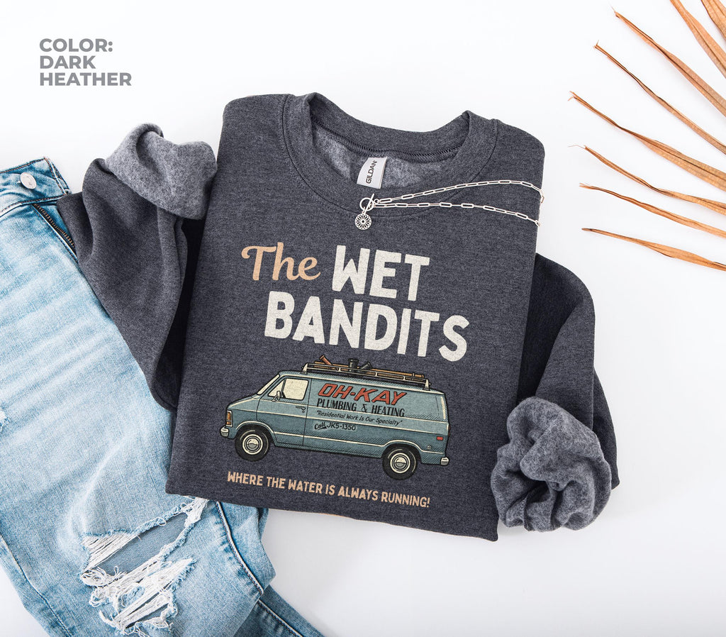 The Wet Bandits Christmas Sweatshirt – Funny Home product image 4