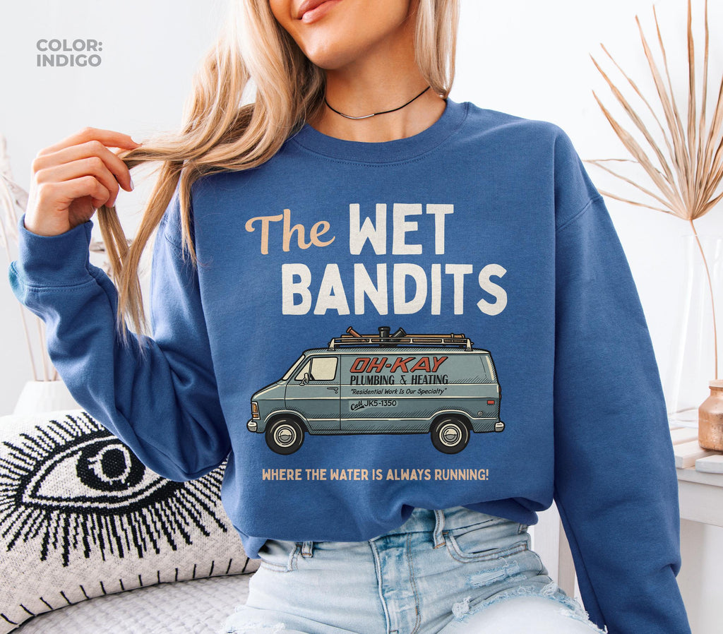 The Wet Bandits Christmas Sweatshirt – Funny Home product image 8