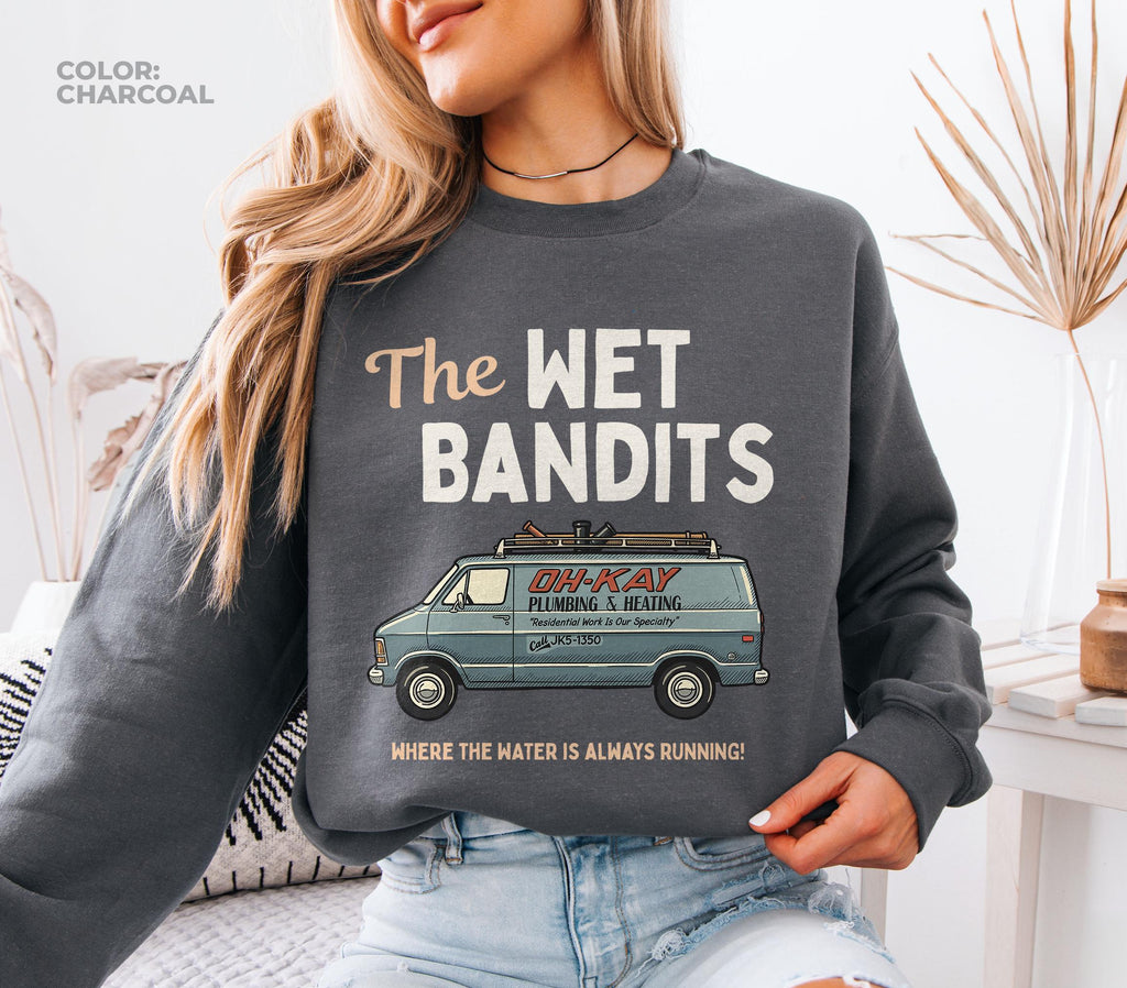 The Wet Bandits Christmas Sweatshirt – Funny Home product image 7