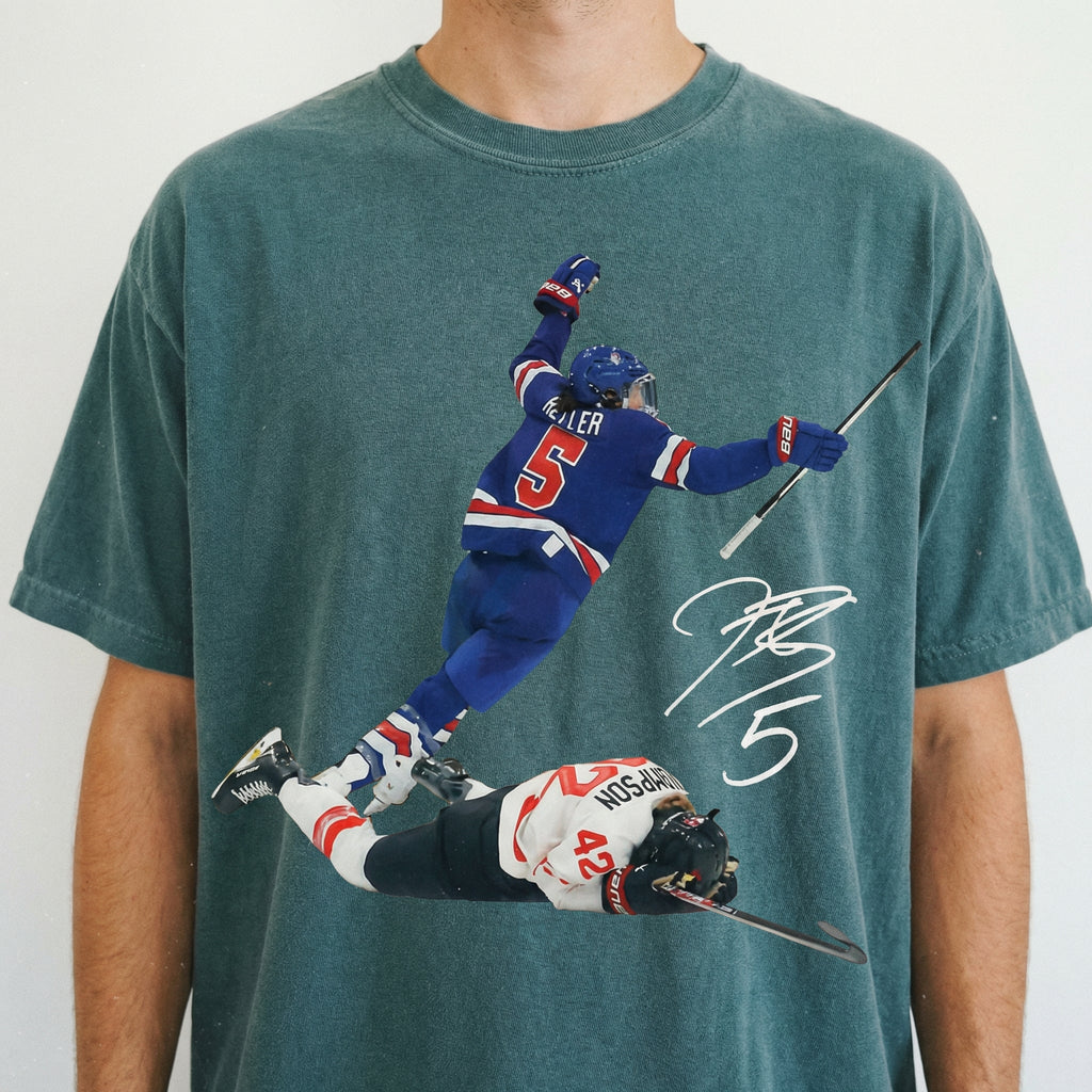 USA Women’s Hockey Hilary Knight Graphic T-Shirt – Vintage product image 4