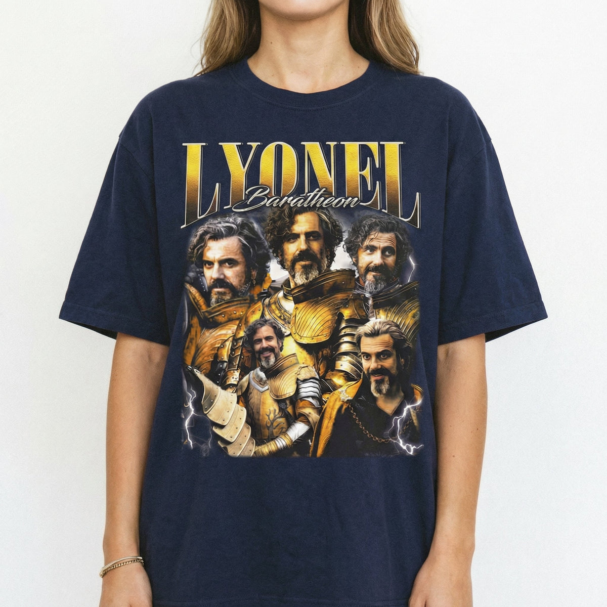 Vintage 90s Medieval Knight Lyonel Baratheon Graphic product image 2