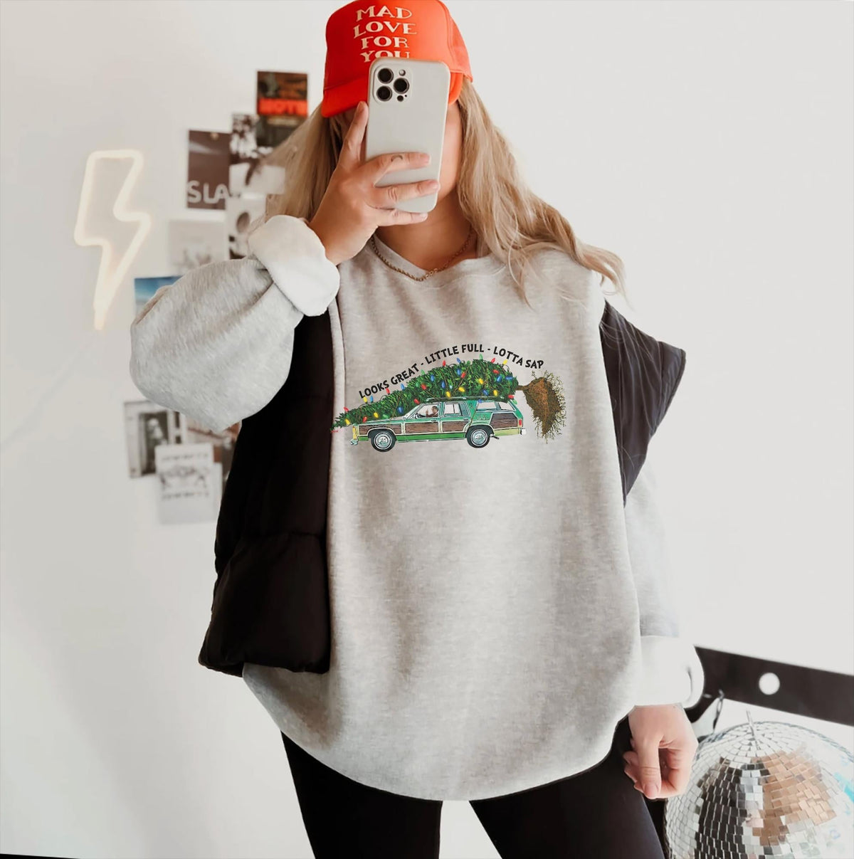 Vintage Christmas Vacation Movie Sweatshirt Funny Griswold product image 2