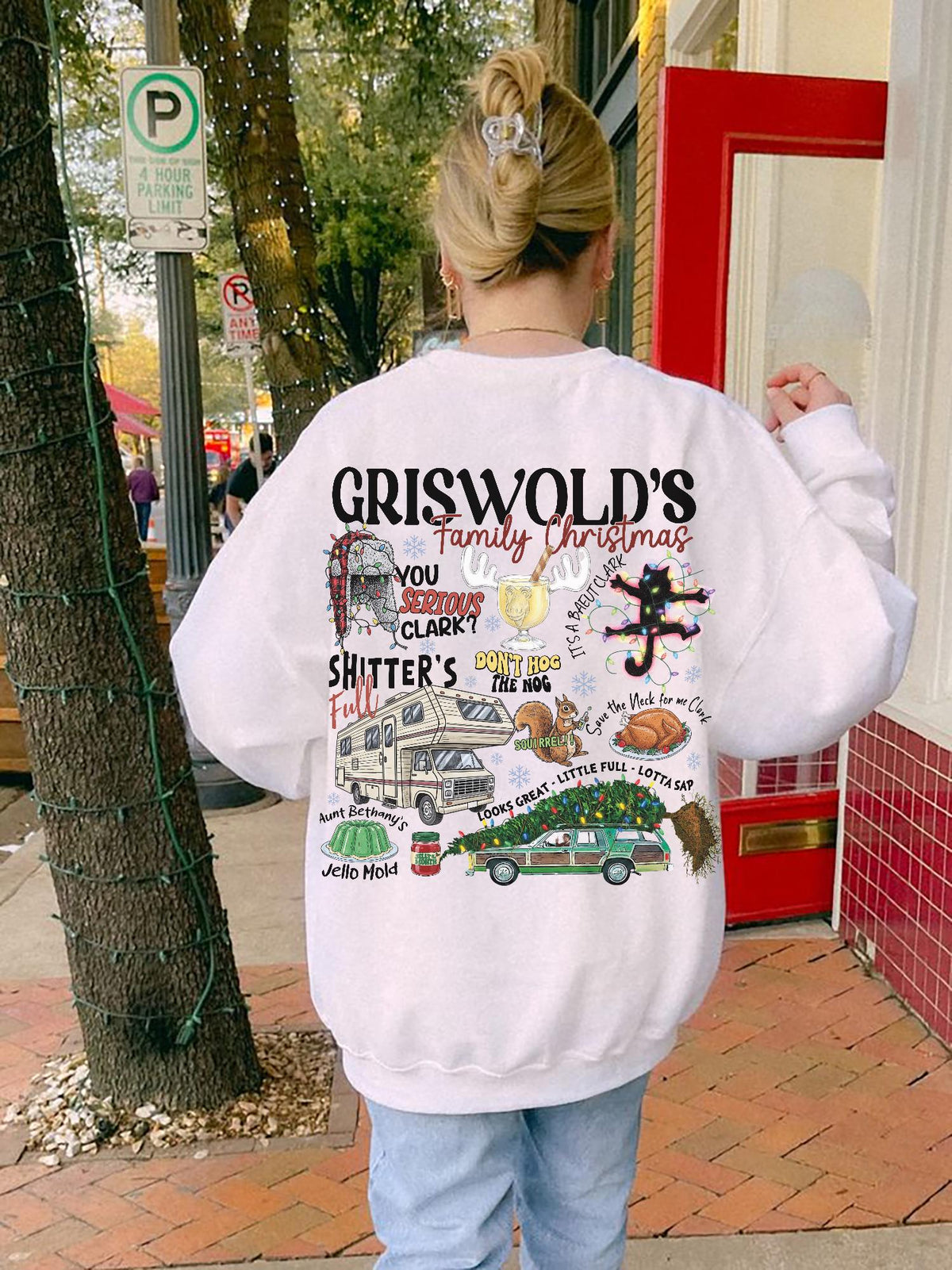 Vintage Christmas Vacation Movie Sweatshirt Funny Griswold product image 4