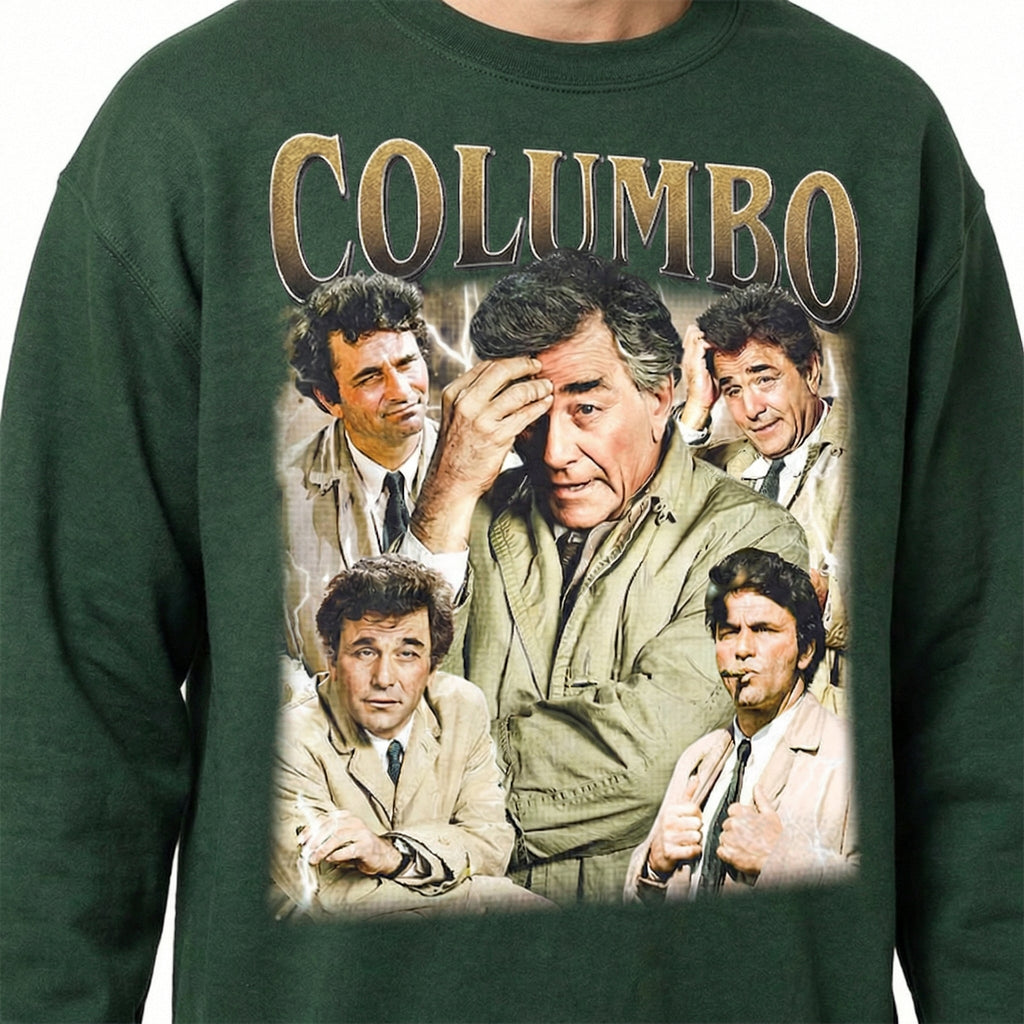 Vintage Columbo Detective Inspired Graphic T-Shirt – Retro product image 5