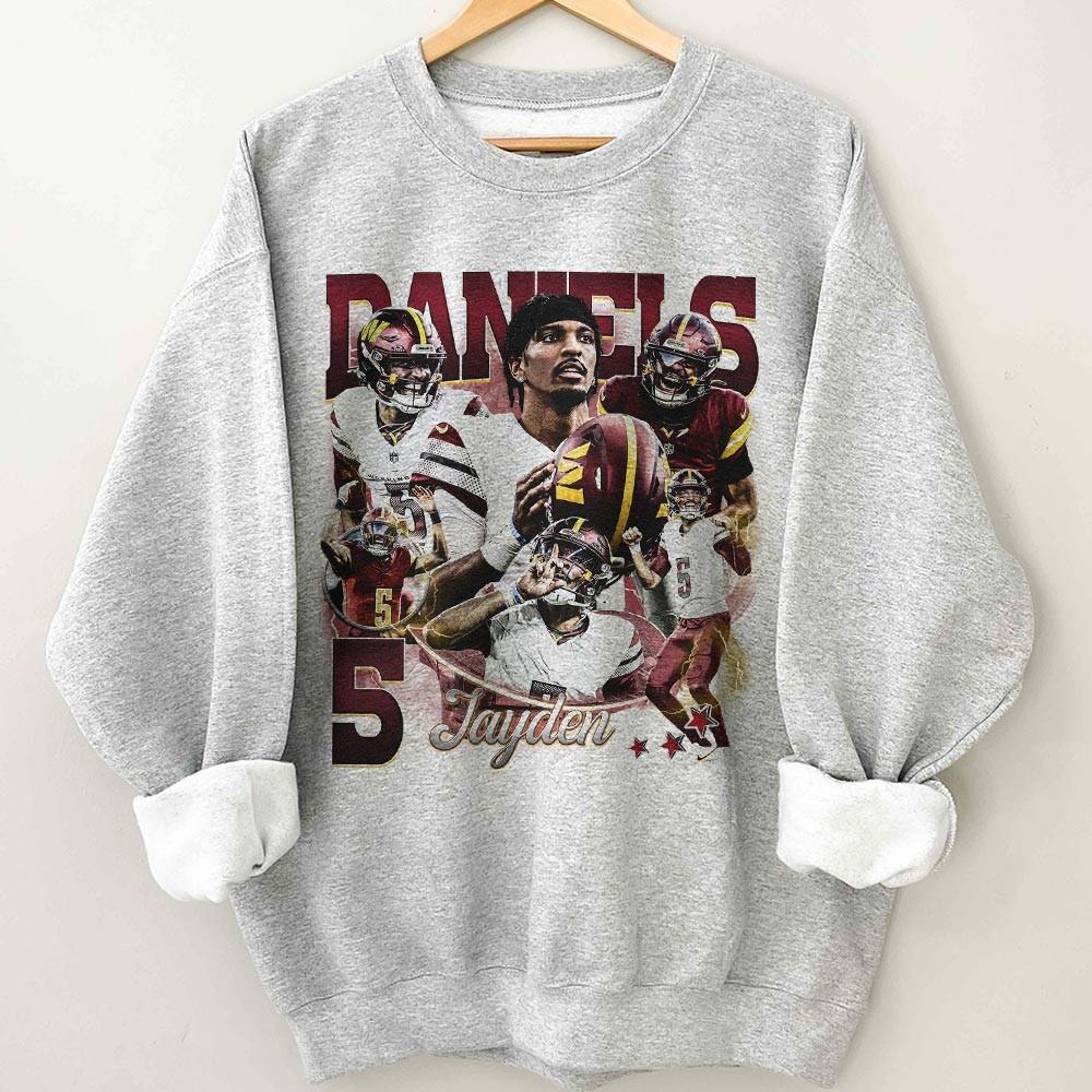 Daniel Vintage Bootleg 90s Football T-Shirt – Washington product image 2