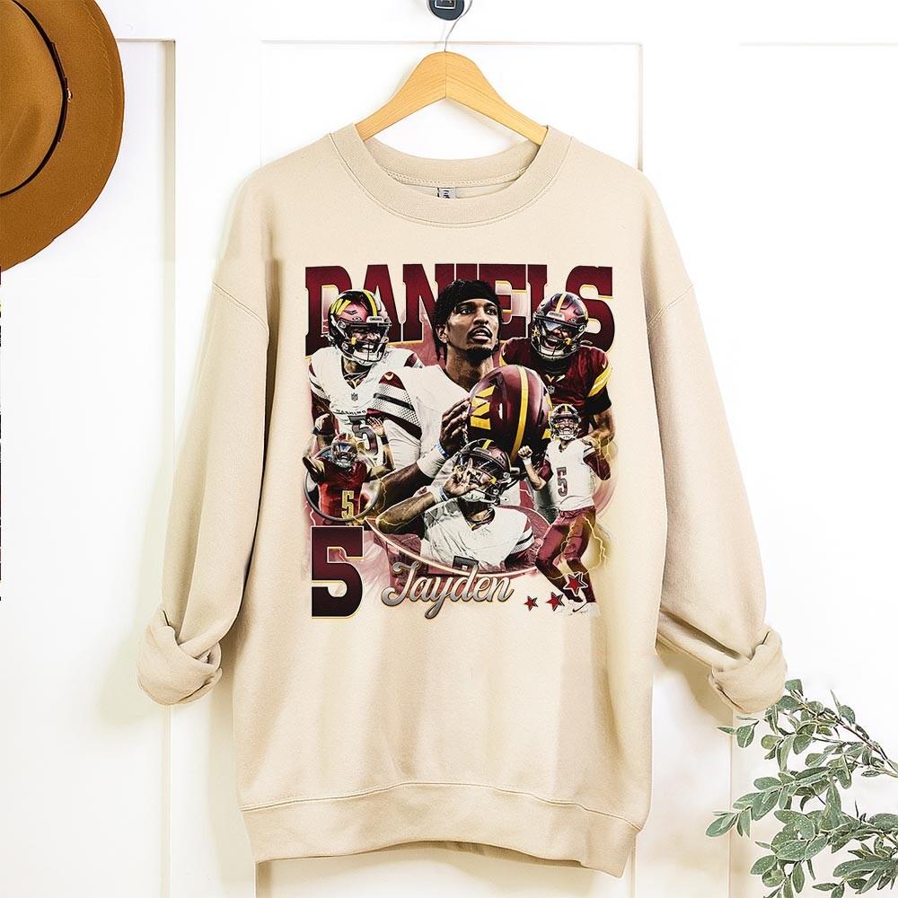 Daniel Vintage Bootleg 90s Football T-Shirt – Washington product image 5