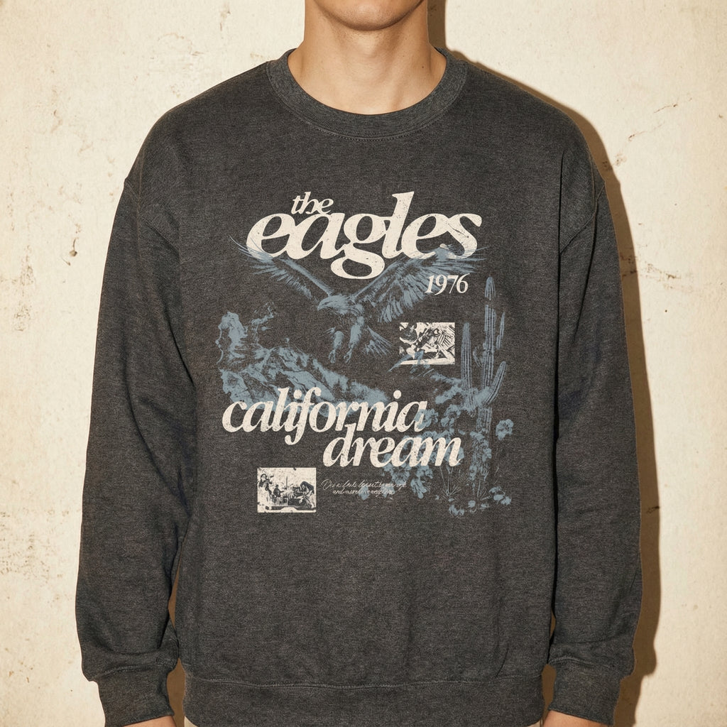 Vintage Eagle Graphic Tee – Aesthetic Retro Screenprint product image 3