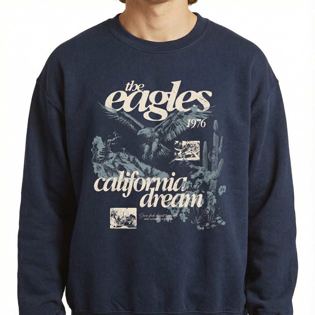 Vintage Eagle Graphic Tee – Aesthetic Retro Screenprint product image 4