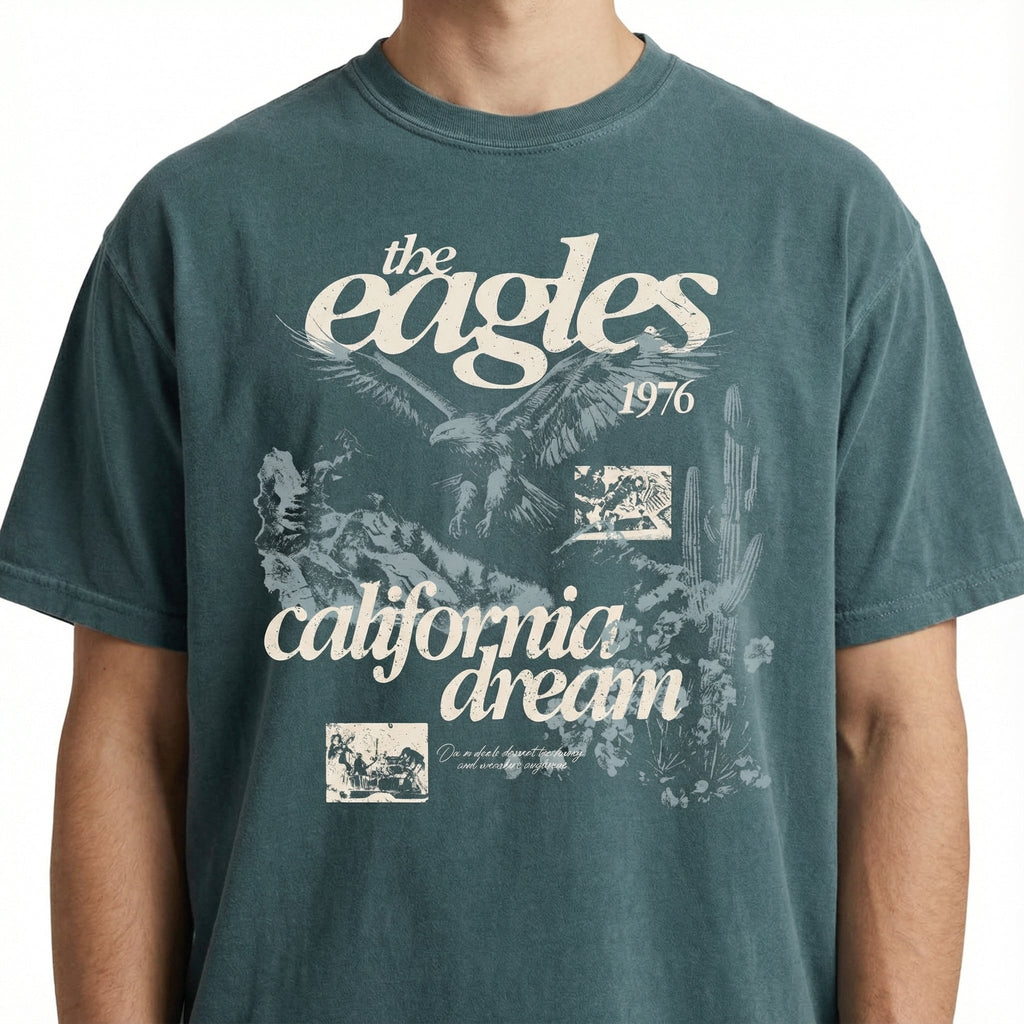 Vintage Eagle Graphic Tee – Aesthetic Retro Screenprint product image 6