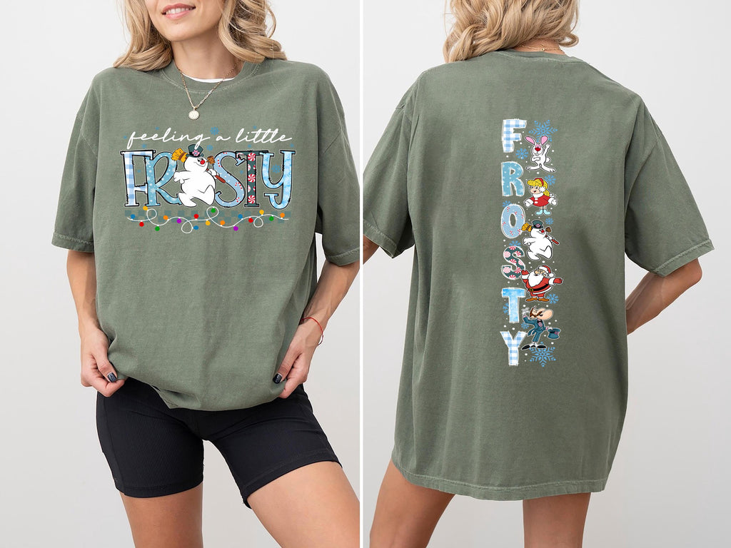 Vintage Frosty the Snowman Sweatshirt Retro Christmas Shirt product image 10