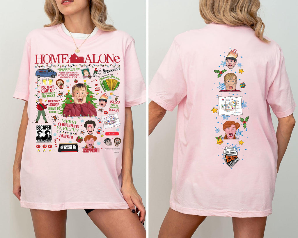 Vintage Home Alone Movie Sweatshirt Retro 90s Christmas product image 3