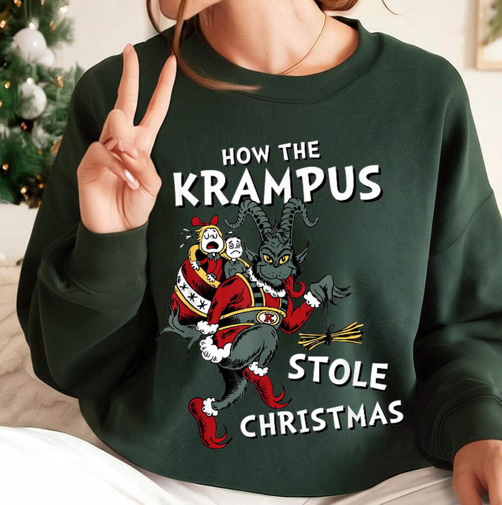How the Krampus Stole Christmas Shirt – Vintage Horror Tee product image 6