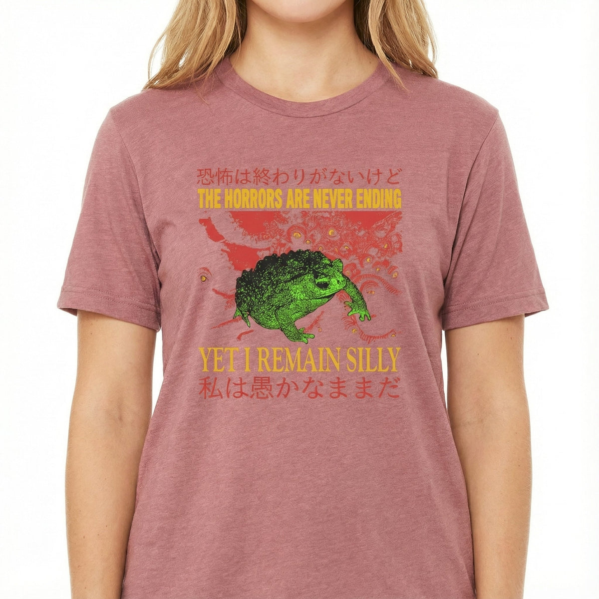 Vintage Japanese Frog Graphic T-Shirt – Dark Aesthetic product image 4
