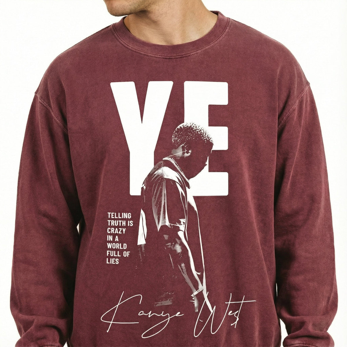 Vintage Kanye 90s Bootleg Rap Graphic T-Shirt – Retro Hip product image 3