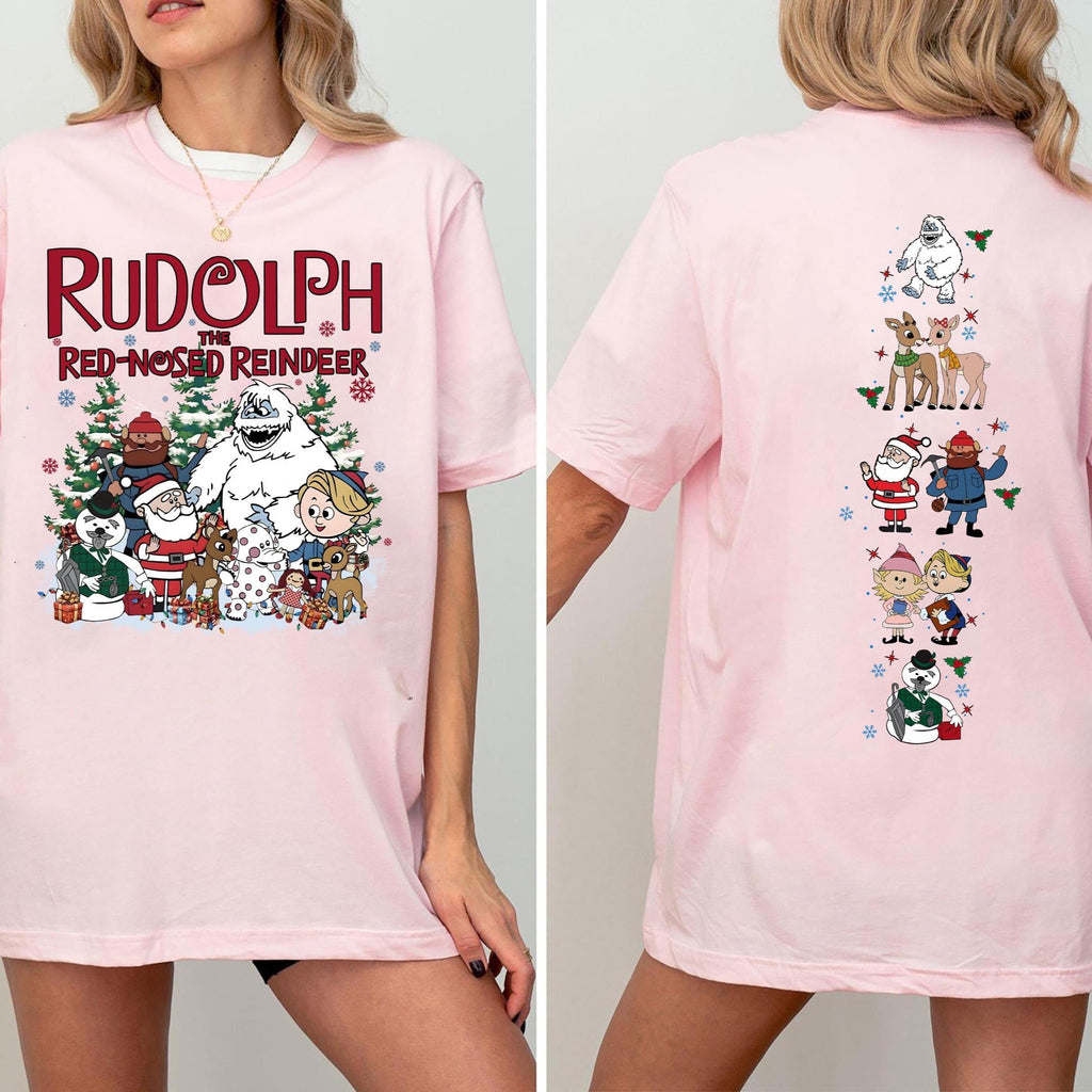 Retro Rudolph Christmas Sweatshirt Vintage Reindeer Movie product image 7