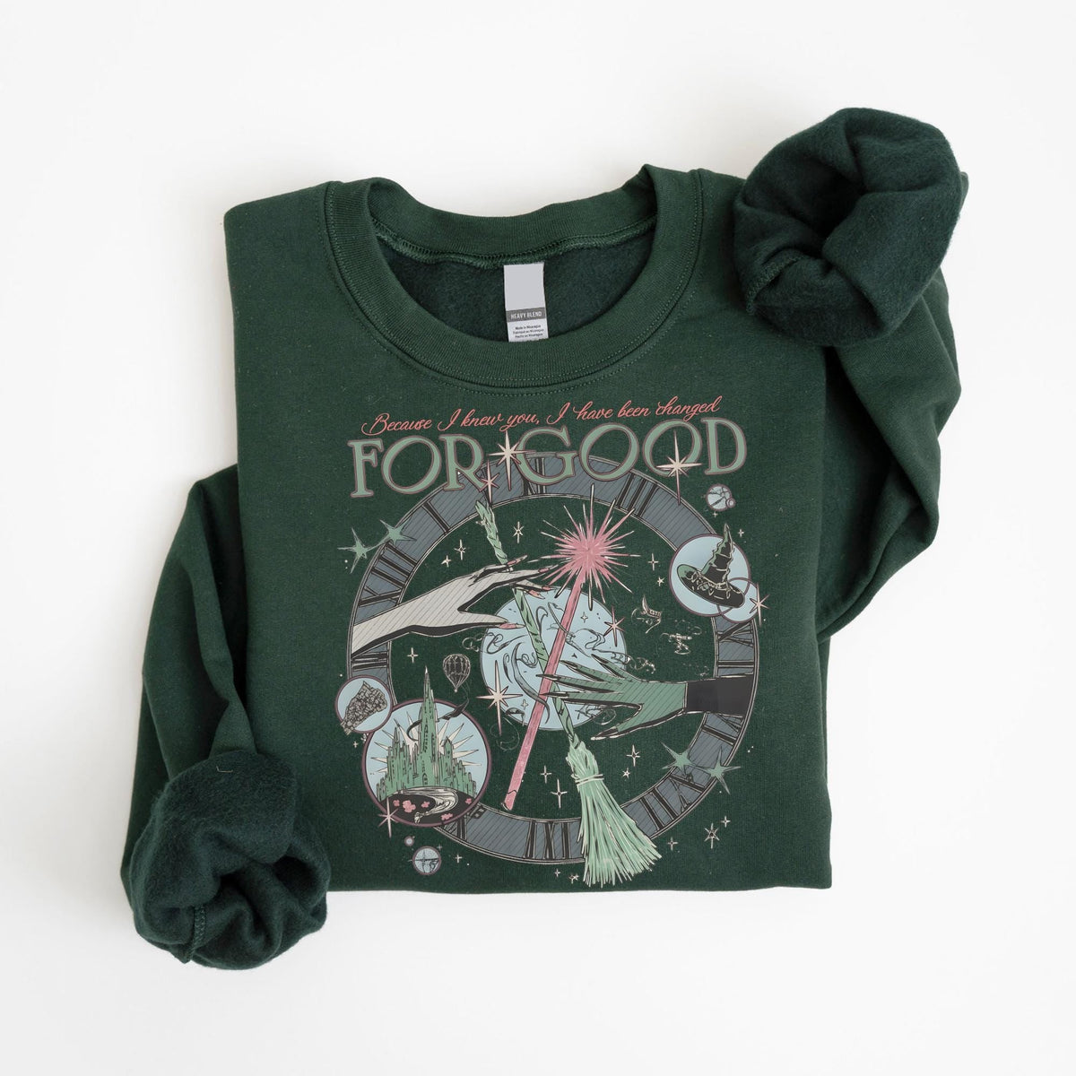 Vintage Wicked Inspired Sweatshirt – Changed for Good Quote product image 2