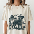 Vintage Wirehaired Pointing Griffon T-Shirt - Retro Cowboy product image 1