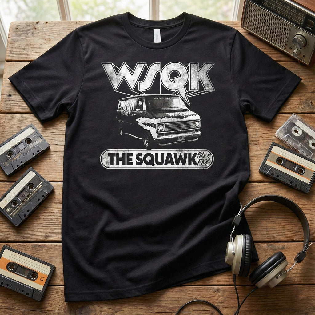 WSQK The Squawk Vintage Graphic Tee - Classic Sci-Fi product image 6