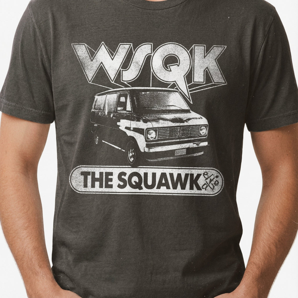 WSQK The Squawk Vintage Graphic Tee - Classic Sci-Fi product image 1