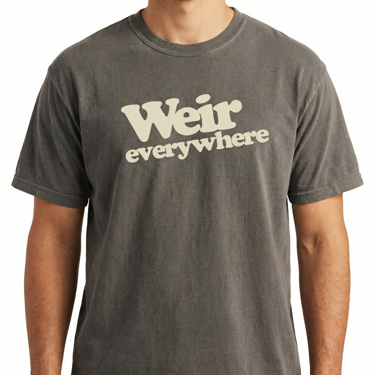 Weir Everywhere Graphic T-Shirt – Deadhead Inspired Music product image 1