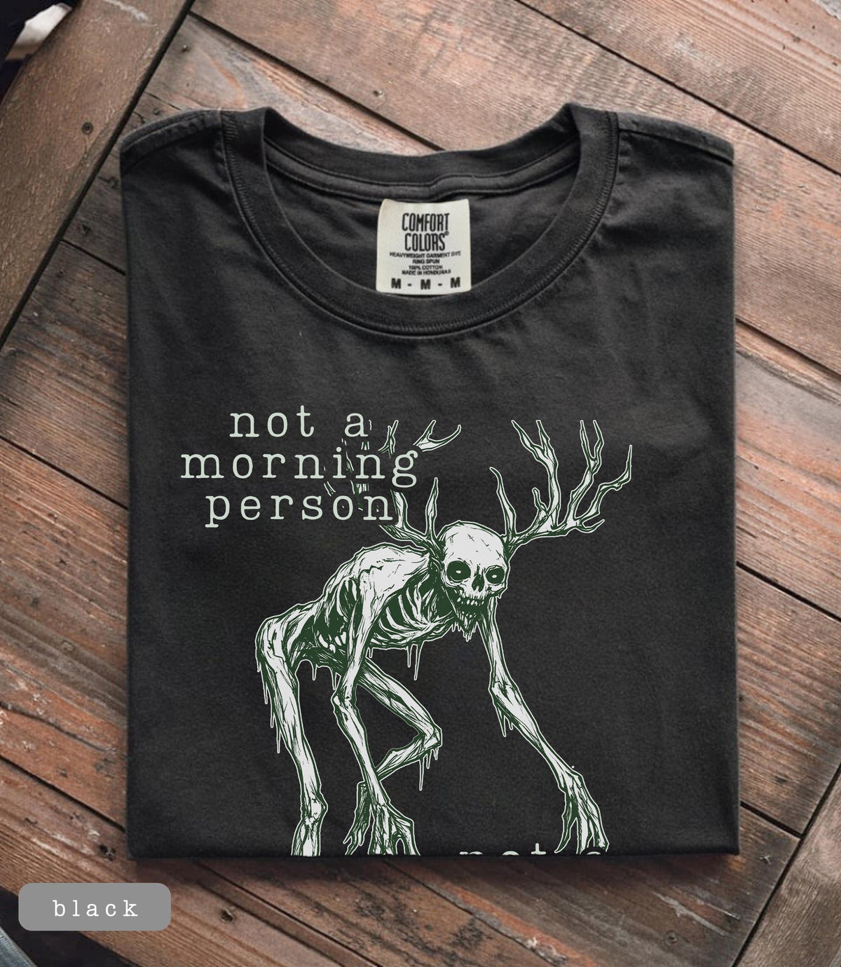 Wendigo Morning Person Graphic T-Shirt - Vintage Sarcastic product image 6