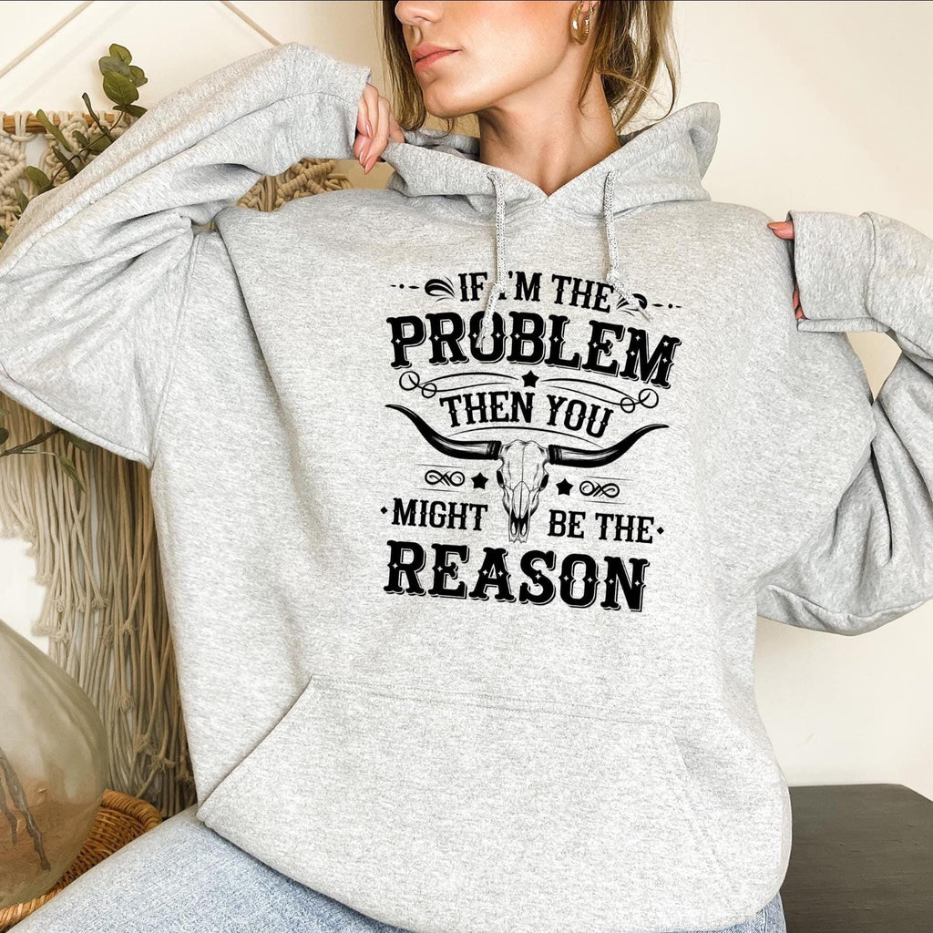 Western Graphic Hoodie – I’m the Problem Retro Country product image 2