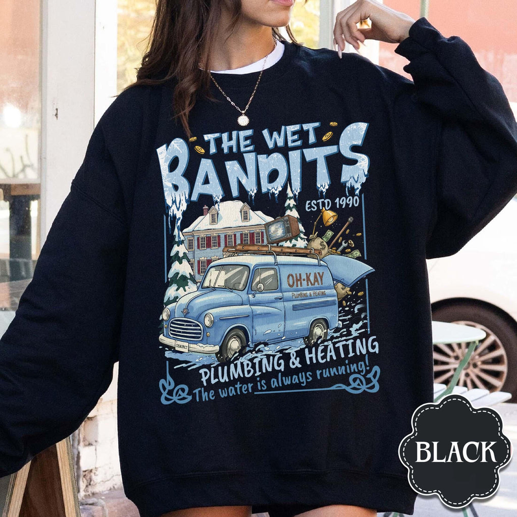 Wet Bandits Sweatshirt – Funny Home Alone–Inspired product image 1