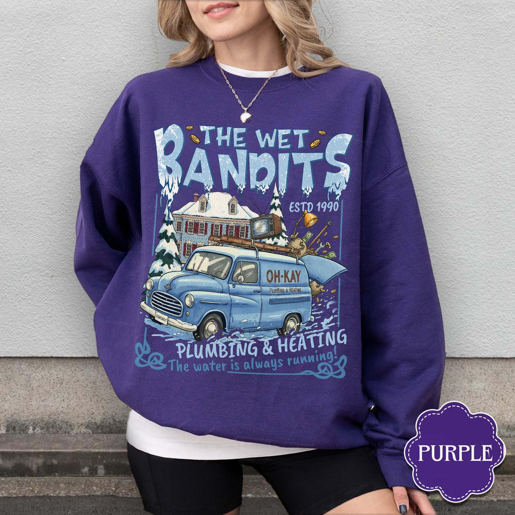 Wet Bandits Sweatshirt – Funny Home Alone–Inspired product image 11