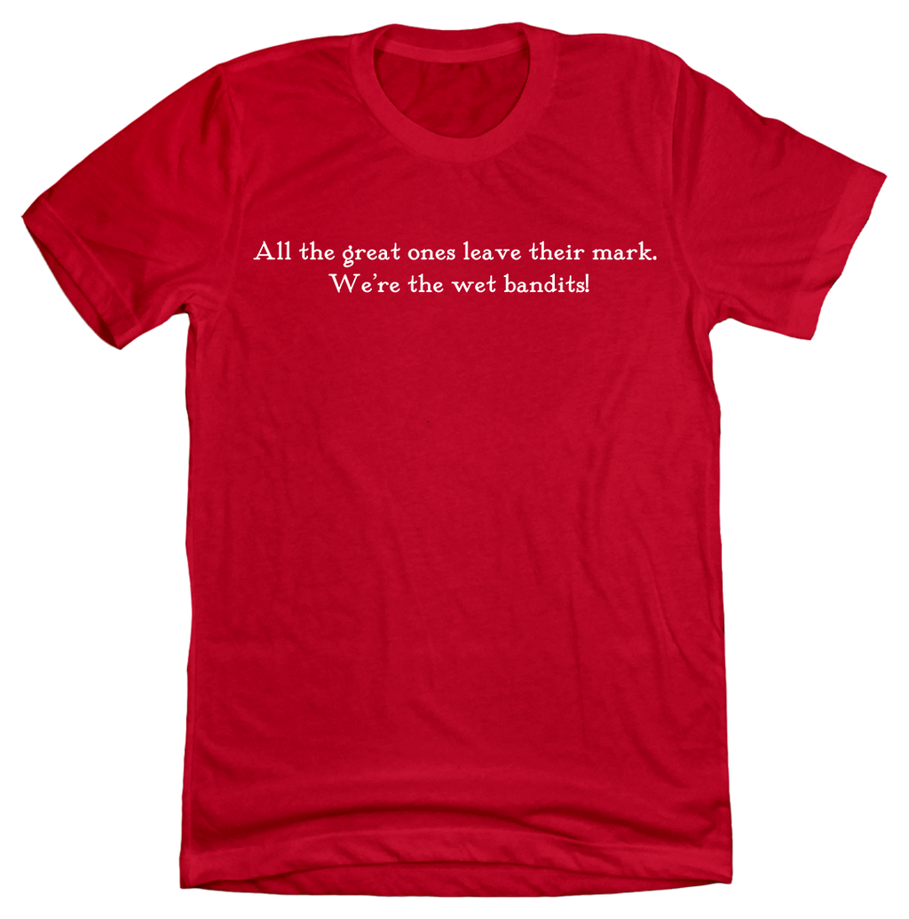 Wet Bandits Quote Tee product image 2