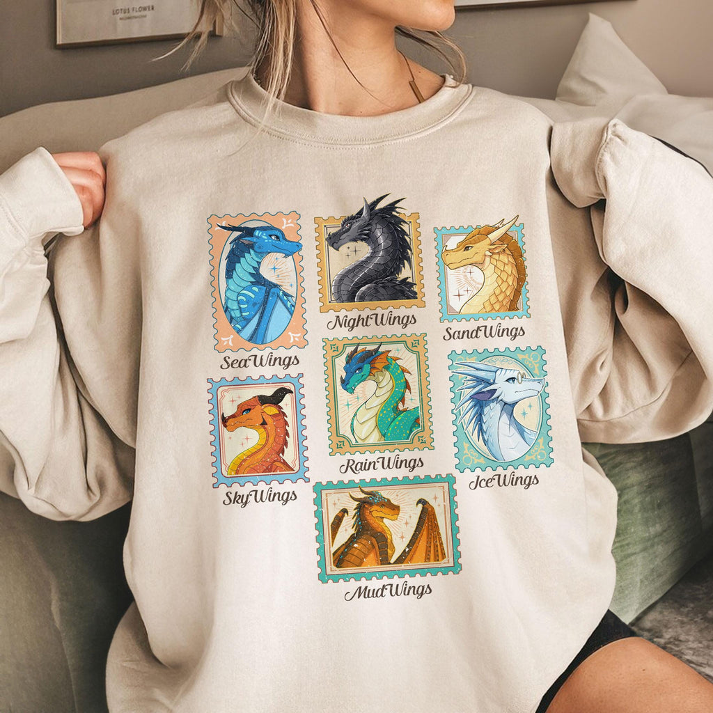 Fantasy Dragon Queen Graphic Sweatshirt – Elemental Lover product image 1