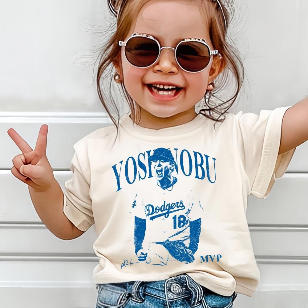 Yoshinobu Baseball MVP Vintage T-Shirt – Retro Player Tee product image 6