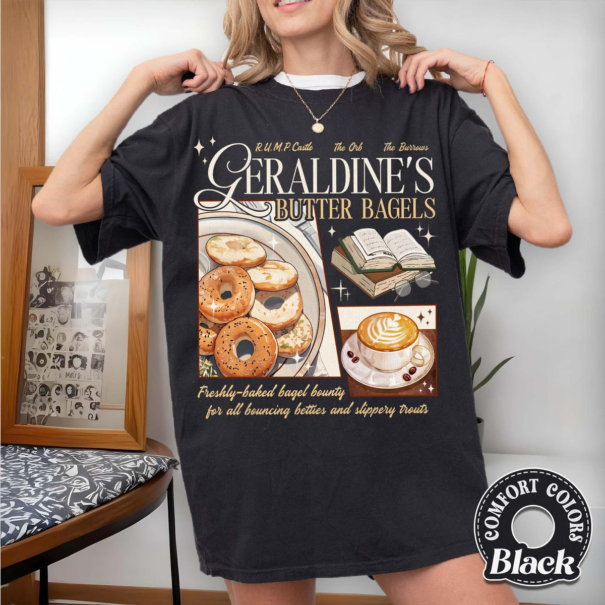 Geraldines Buttery Bagels Shirt – Zodiac Academy–Inspired product image 3