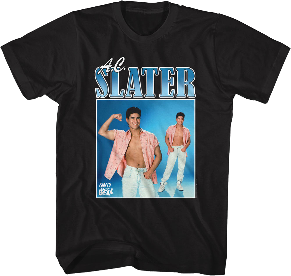 A.C. Slater Saved By The Bell T-Shirt product image 1