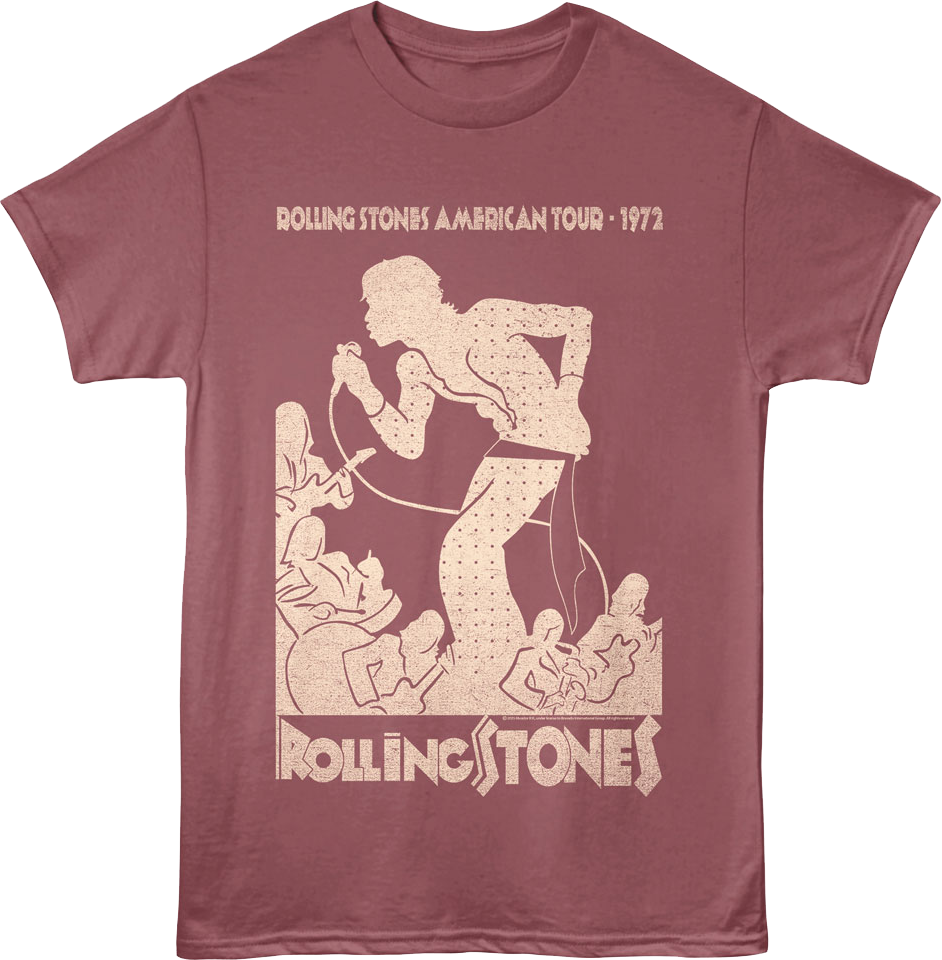 American Tour 1972 Rolling Stones T-Shirt product image 1