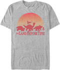 Vintage Sunset Silhouette Land Before Time T-Shirt product image 1
