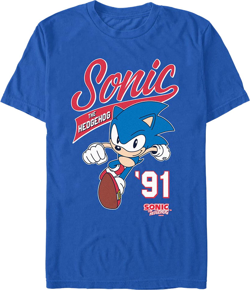 Athletic Logo Sonic The Hedgehog T-Shirt product image 1